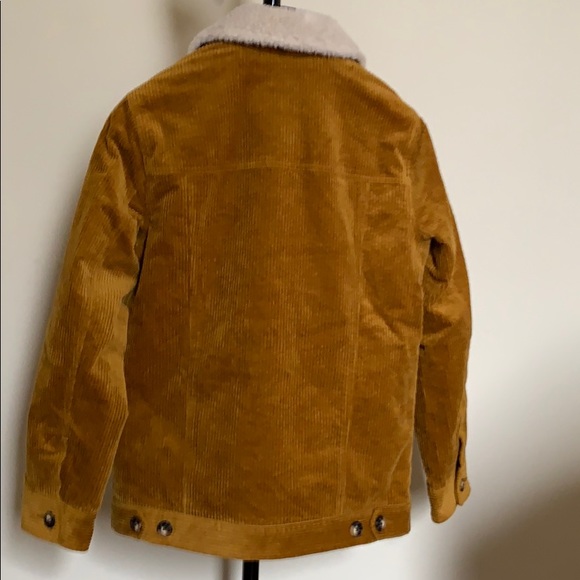 Madewell Sherpa-lined Corduroy Swing Chore Coat - Picture 7 of 8